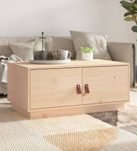 Couchtisch 80x50x35 cm Massivholz Kiefer