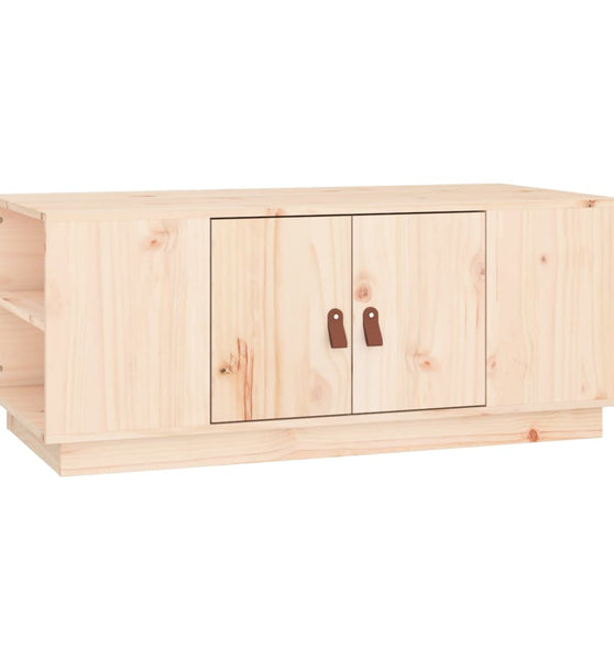 Couchtisch 100x50x41 cm Massivholz Kiefer