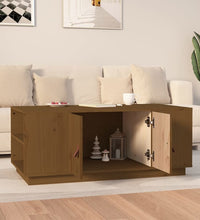 Couchtisch Honigbraun 100x50x41 cm Massivholz Kiefer