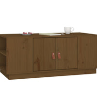 Couchtisch Honigbraun 100x50x41 cm Massivholz Kiefer