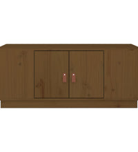 Couchtisch Honigbraun 100x50x41 cm Massivholz Kiefer