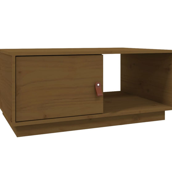 Couchtisch Honigbraun 80x50x35,5 cm Massivholz Kiefer