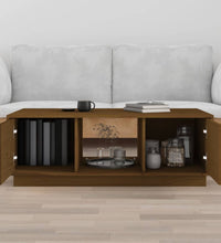 Couchtisch Honigbraun 100x50x35 cm Massivholz Kiefer