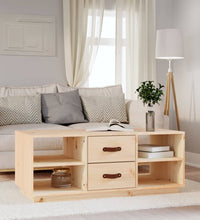 Couchtisch 100x50x41 cm Massivholz Kiefer