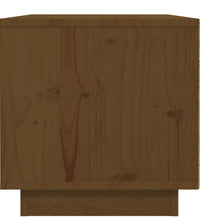 Nachttische 2 Stk. Honigbraun 40x34x35 cm Massivholz Kiefer