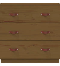 Sideboard Honigbraun 80x40x75 cm Massivholz Kiefer
