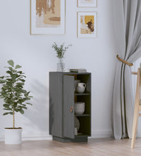 Sideboard Grau 34x40x75 cm Massivholz Kiefer