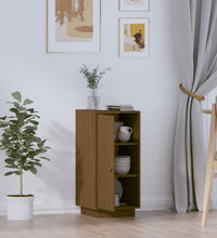 Sideboard Honigbraun 34x40x75 cm Massivholz Kiefer