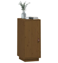 Sideboard Honigbraun 34x40x75 cm Massivholz Kiefer
