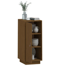 Sideboard Honigbraun 34x40x75 cm Massivholz Kiefer