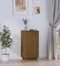 Sideboard Honigbraun 34x40x75 cm Massivholz Kiefer