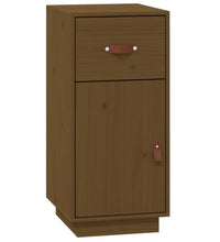 Sideboard Honigbraun 34x40x75 cm Massivholz Kiefer