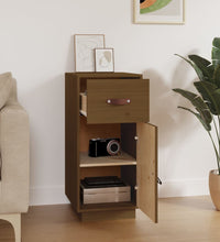 Sideboard Honigbraun 34x40x75 cm Massivholz Kiefer