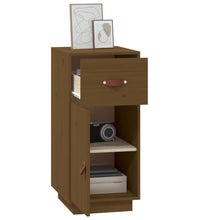 Sideboard Honigbraun 34x40x75 cm Massivholz Kiefer