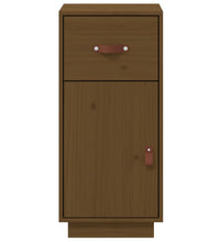 Sideboard Honigbraun 34x40x75 cm Massivholz Kiefer