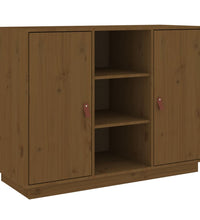 Sideboard Honigbraun 100x40x75 cm Massivholz Kiefer