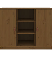 Sideboard Honigbraun 100x40x75 cm Massivholz Kiefer