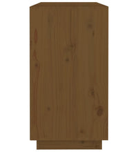 Sideboard Honigbraun 100x40x75 cm Massivholz Kiefer