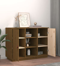 Sideboard Honigbraun 100x40x75 cm Massivholz Kiefer