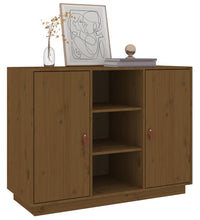 Sideboard Honigbraun 100x40x75 cm Massivholz Kiefer