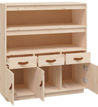 Highboard 100x40x108,5 cm Massivholz Kiefer