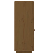 Highboard Honigbraun 100x40x108,5 cm Massivholz Kiefer