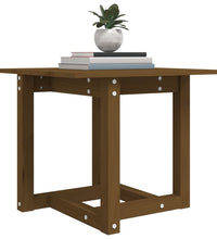 Couchtisch Honigbraun 50x50x45 cm Massivholz Kiefer