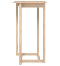 Bartisch 60x60x110 cm Massivholz Kiefer