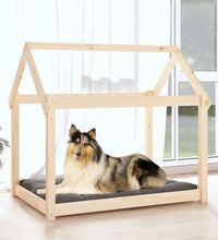 Hundebett 101x70x90 cm Massivholz Kiefer