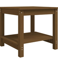 Couchtisch Honigbraun 50x50x45 cm Massivholz Kiefer