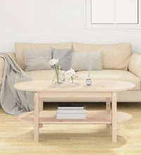Couchtisch 110x55x45 cm Massivholz Kiefer