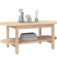 Couchtisch 110x55x45 cm Massivholz Kiefer