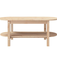 Couchtisch 110x55x45 cm Massivholz Kiefer