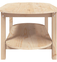 Couchtisch 110x55x45 cm Massivholz Kiefer