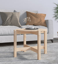 Couchtisch Ø 62,5x45 cm Massivholz Kiefer