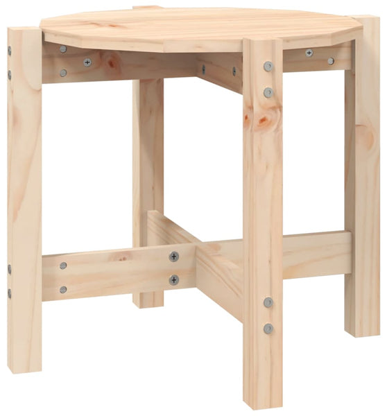 Couchtisch Ø 52,5x45 cm Massivholz Kiefer