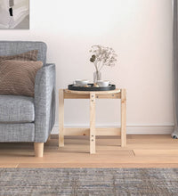 Couchtisch Ø 52,5x45 cm Massivholz Kiefer