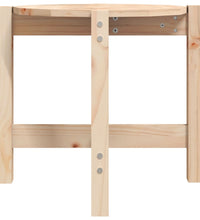 Couchtisch Ø 52,5x45 cm Massivholz Kiefer