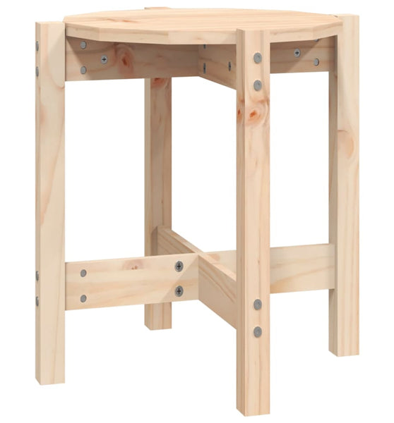 Couchtisch Ø 42,5x45 cm Massivholz Kiefer