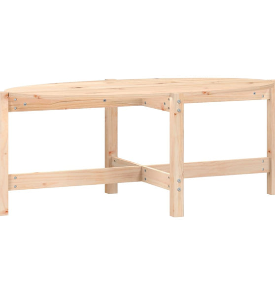 Couchtisch 118x63x45 cm Massivholz Kiefer