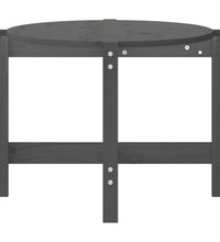 Couchtisch Grau 118x63x45 cm Massivholz Kiefer