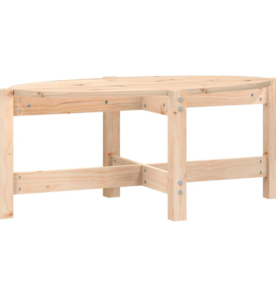 Couchtisch 87x48x35 cm Massivholz Kiefer