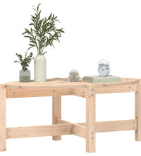 Couchtisch 87x48x35 cm Massivholz Kiefer