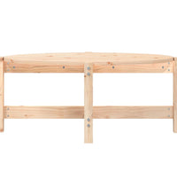 Couchtisch 87x48x35 cm Massivholz Kiefer