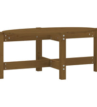 Couchtisch Honigbraun 87x48x35 cm Massivholz Kiefer