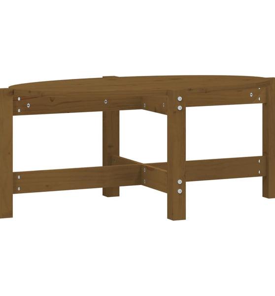 Couchtisch Honigbraun 87x48x35 cm Massivholz Kiefer