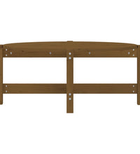 Couchtisch Honigbraun 87x48x35 cm Massivholz Kiefer