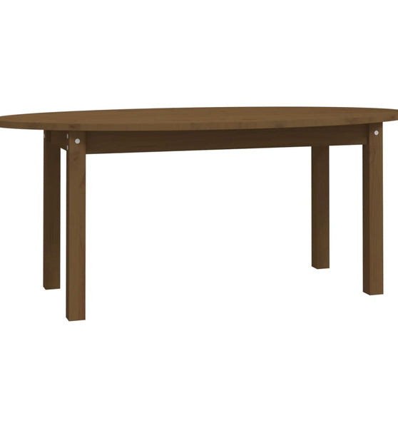 Couchtisch Honigbraun 110x55x45 cm Massivholz Kiefer