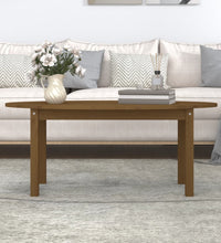 Couchtisch Honigbraun 110x55x45 cm Massivholz Kiefer
