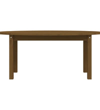 Couchtisch Honigbraun 110x55x45 cm Massivholz Kiefer